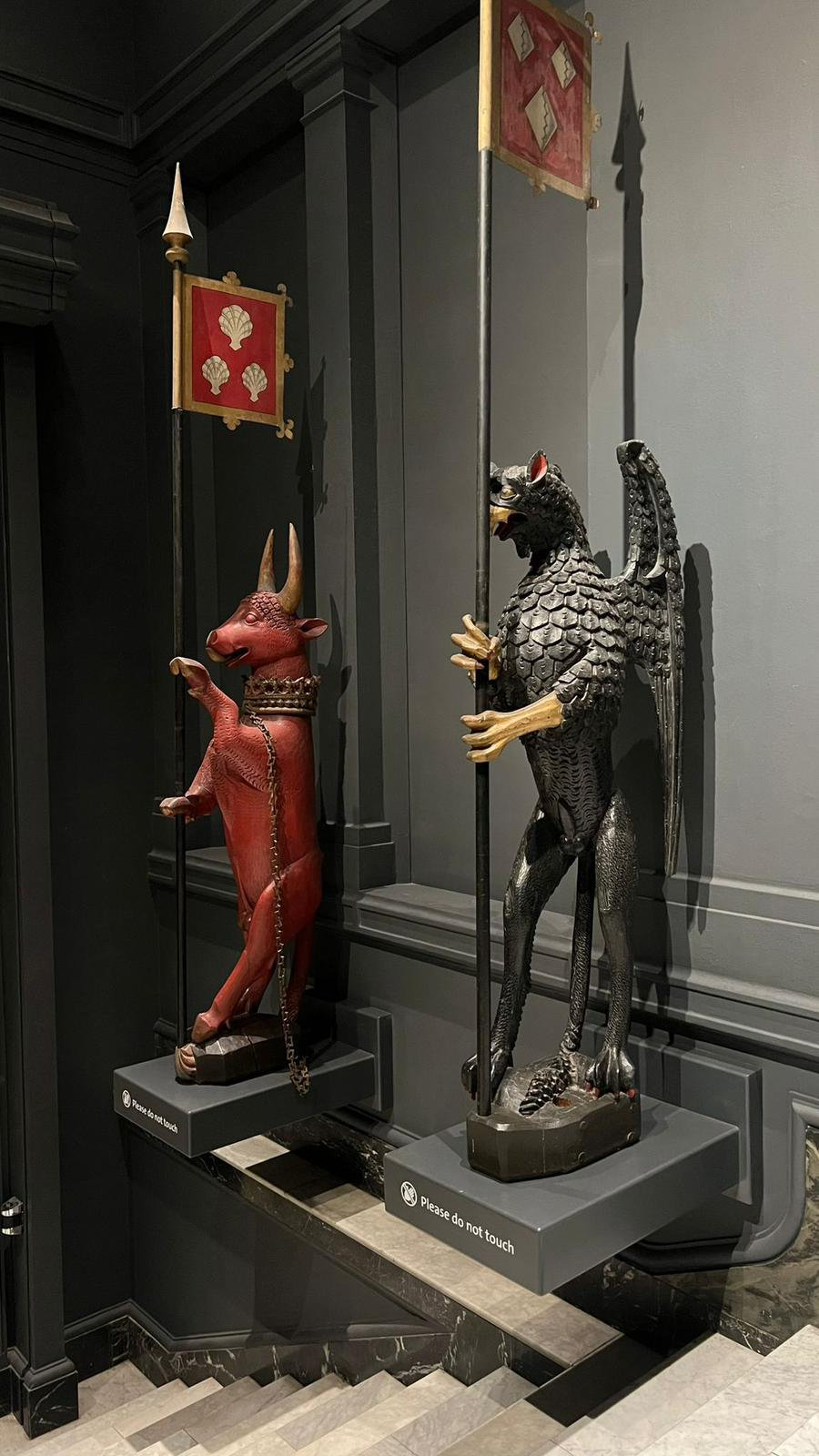 Dacre Beasts - Tudor Heraldic Carvings