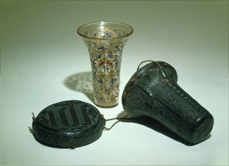 The Luck of EdenHall - 14th Century Syrian glass beaker