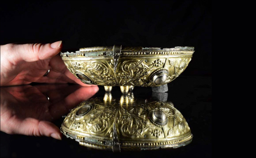 The Ormside Bowl- 8th Century Anglo-Saxon silver gilt