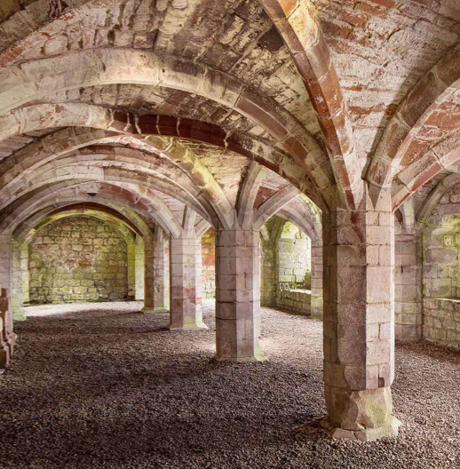 Interior of Lanercost Priory church