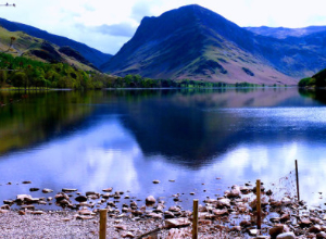 Buttermere Lake in the world of Eden