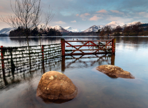 Derwent Water Lake in the world of Eden