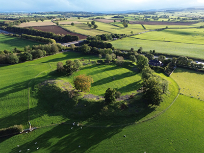 Mayburgh Henge is close to Eamont Bridge and the Eamont River