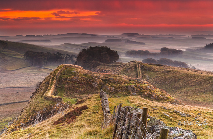 Hadrian’s Wall in northern England, a key stronghold in the world of Eden