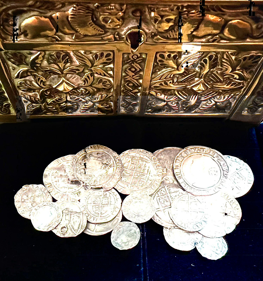Historic coin hoard featured in The Hoard of Eden