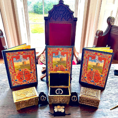 Treasure hunts featured in The Towers of Eden book