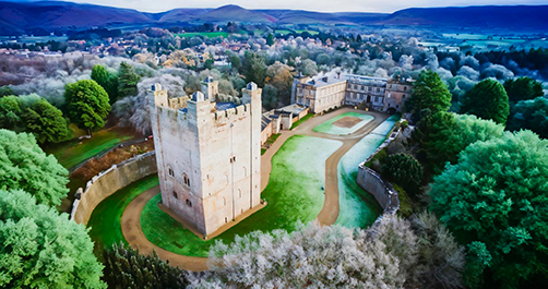 The Tower of Water overlooking River Eden